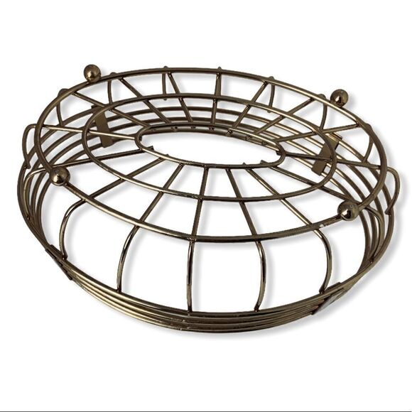 𝅺GOLD Wire Basket - Picture 4 of 7